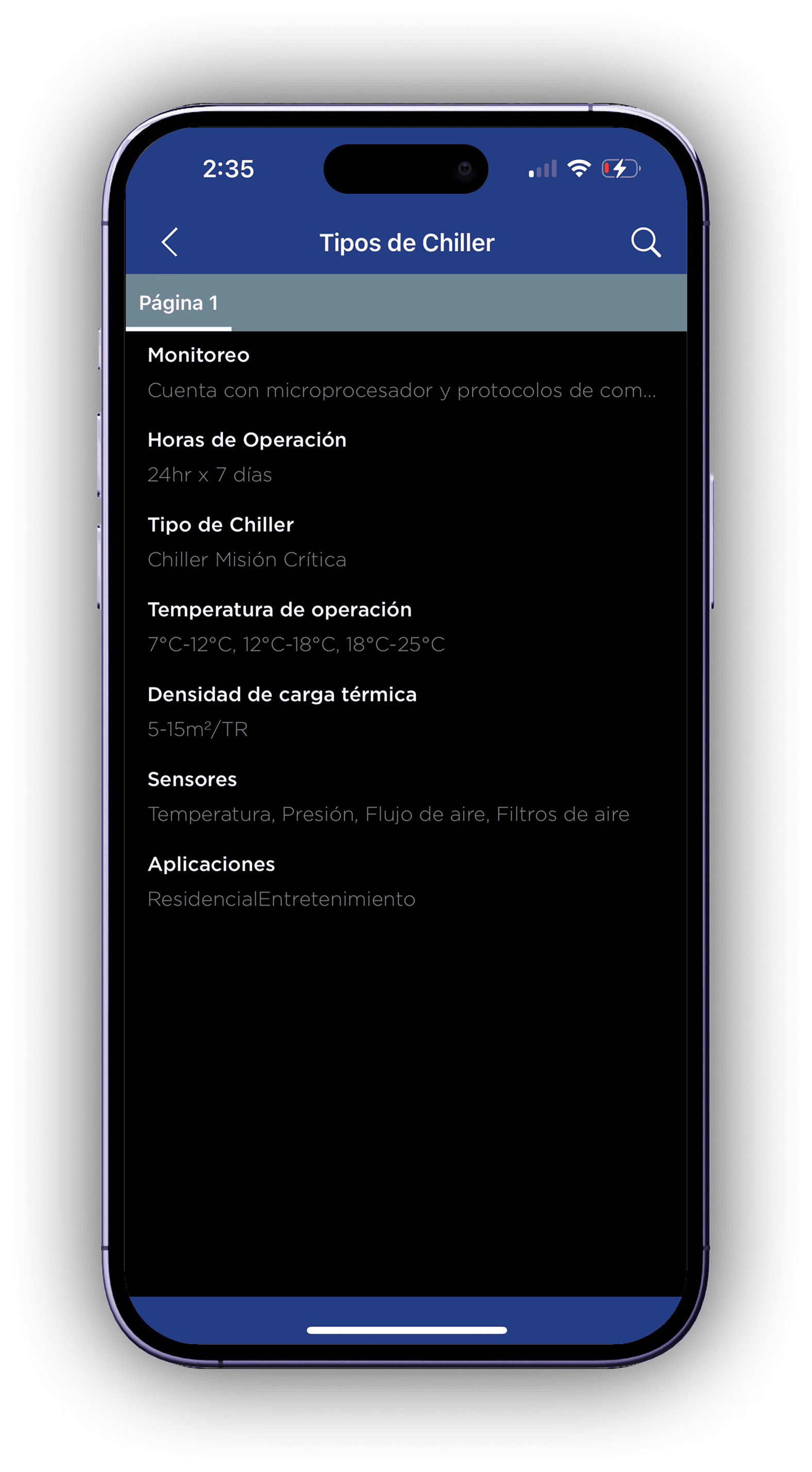 catálogos digitales para control de servicios de mantenimiento