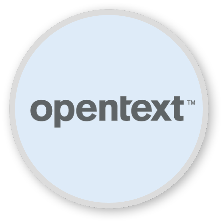 Opentext logo